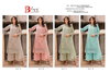 B 12 Bilqis Embroidery Organza Pakistani Suits Catalog
